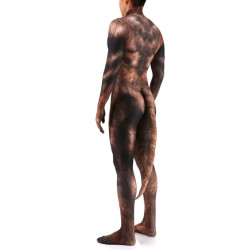 CosplayDogs Combinaison Cosplay Loup-Garou Werewolf Marron